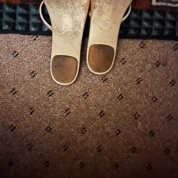 J. Crew Flat genuine leather iridescent sandals - Picture 4 of 4